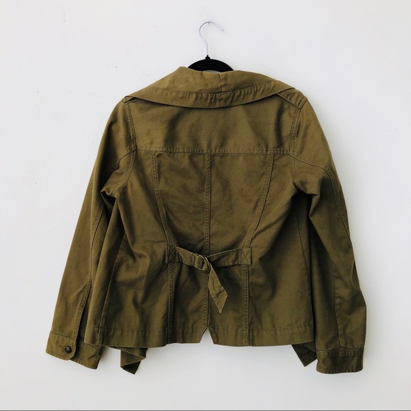 Brooklyn Industries Army Green Canvas Jacket - Picture 4 of 4